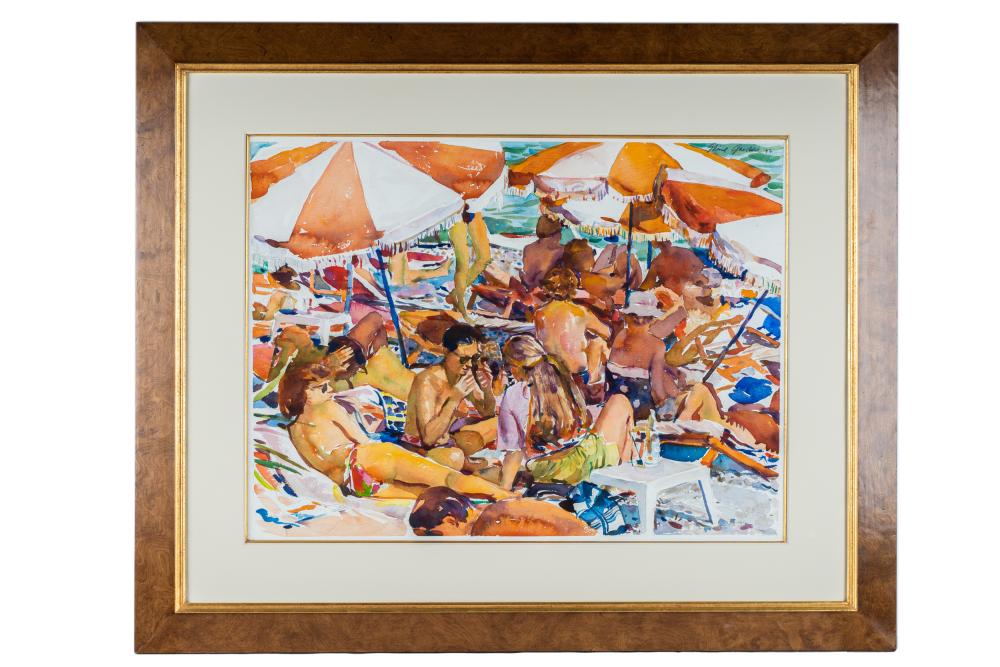 SHIRL GOEDIKE (B. 1923): "THE BEACH