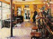 SHIRL GOEDIKE (B.1923): CAFE D