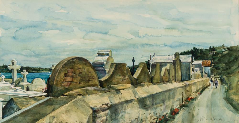 SHIRL GOEDIKE (B.1923): CEMETERY BY