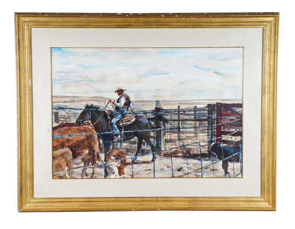 SHIRL GOEDIKE (B.1923): "CORRAL,
