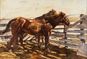SHIRL GOEDIKE (B.1923): TWO HO