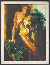 SHIRLEY GITTELSOHN OIL ON CANV