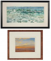 SHIRLEY PETTIBONE TWO PAINTING
