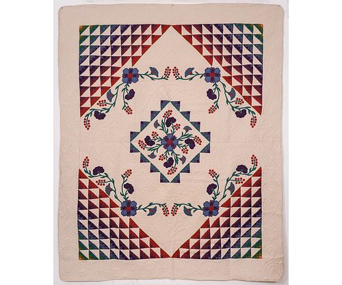 SHIRLEY SHENK APPLIQUE QUILTFine
