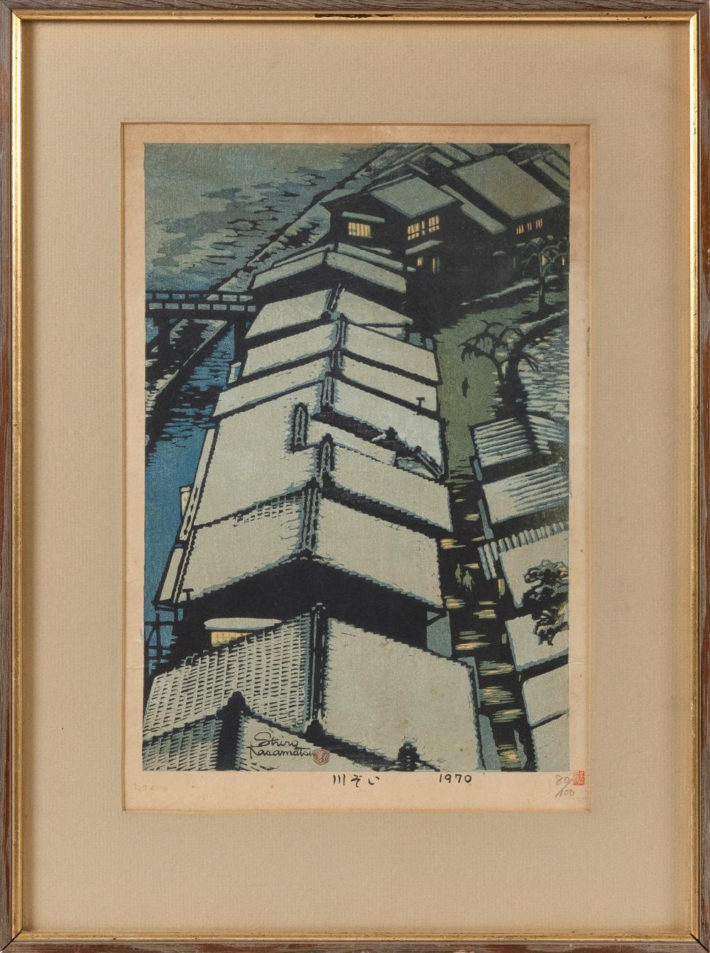 SHIRO KASAMATSU (1898-1991) OBAN