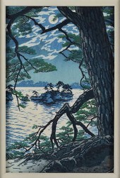 SHIRO KASAMATSU JAPANESE WOODB