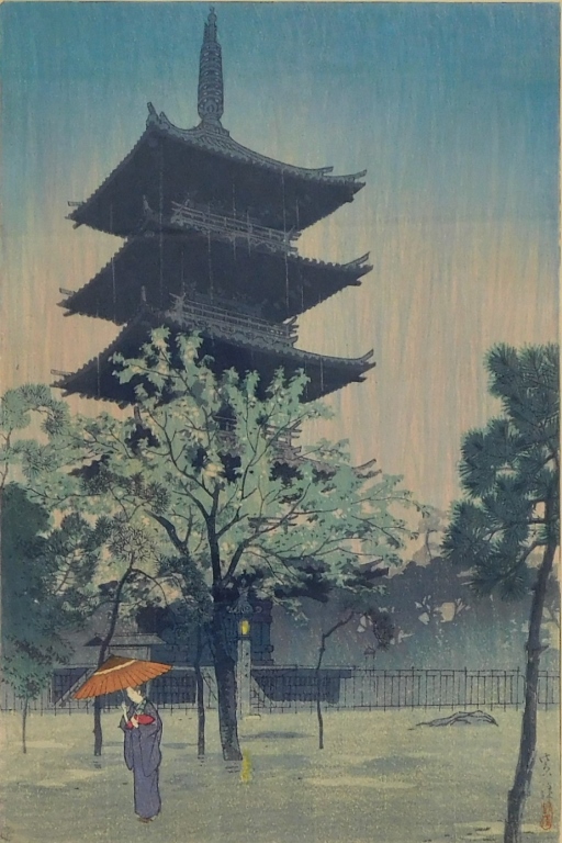 SHIRO KASAMATSU RAINY PAGODA
