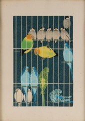 SHIRO KASAMATSU WOODBLOCK PRIN