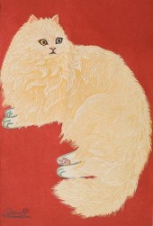 SHIRO KASAMATSU WOODBLOCK WHIT