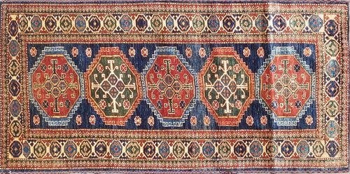 SHIRVAN KAZAK HAND WOVEN WOOL