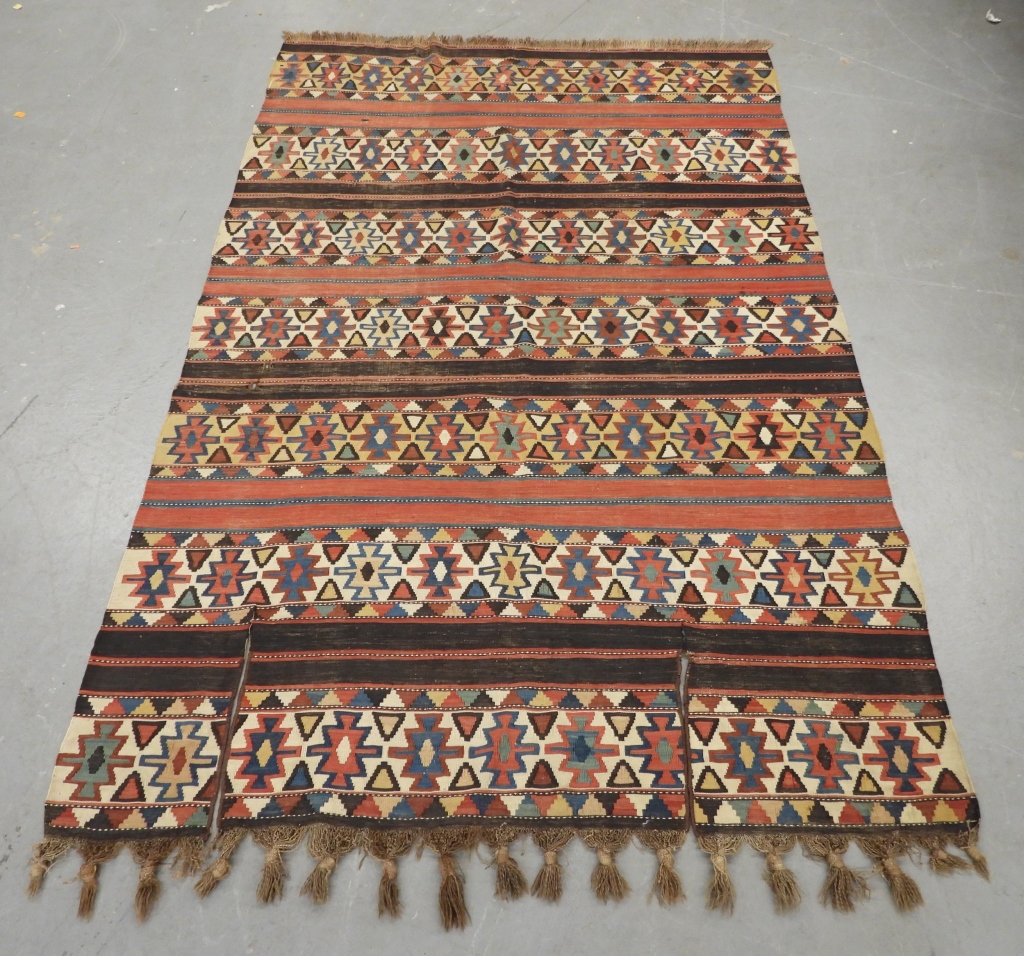 SHIRVAN KHILIM GEOMETRIC RUG Middle