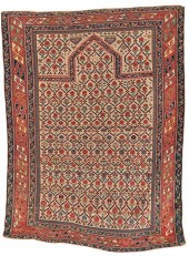 SHIRVAN MARASALLI PRAYER RUG,
