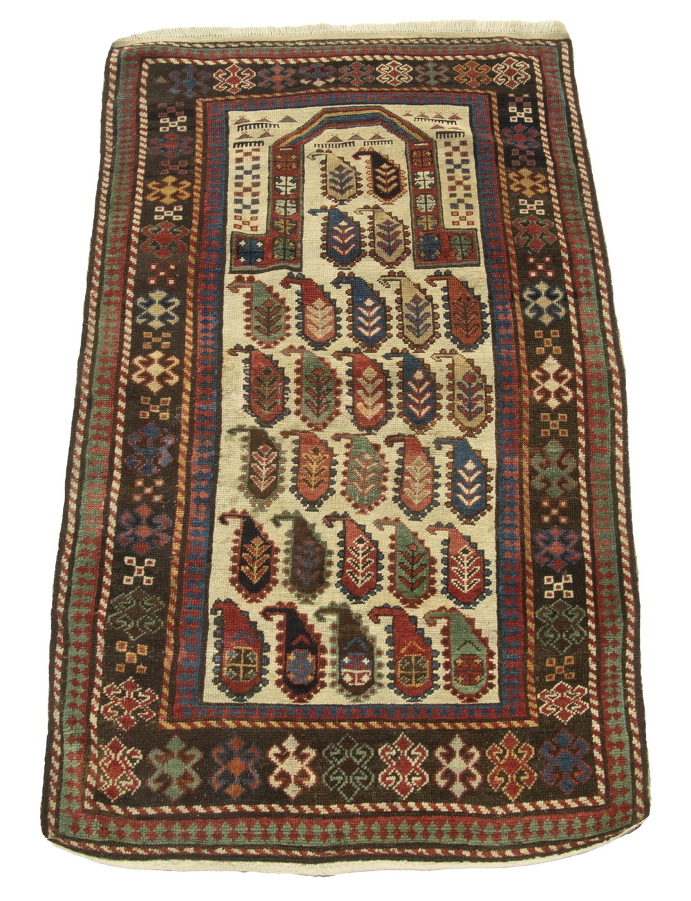 SHIRVAN PRAYER RUG (3'1" X 5'3")