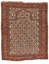 SHIRVAN PRAYER RUG, CAUCASUS,