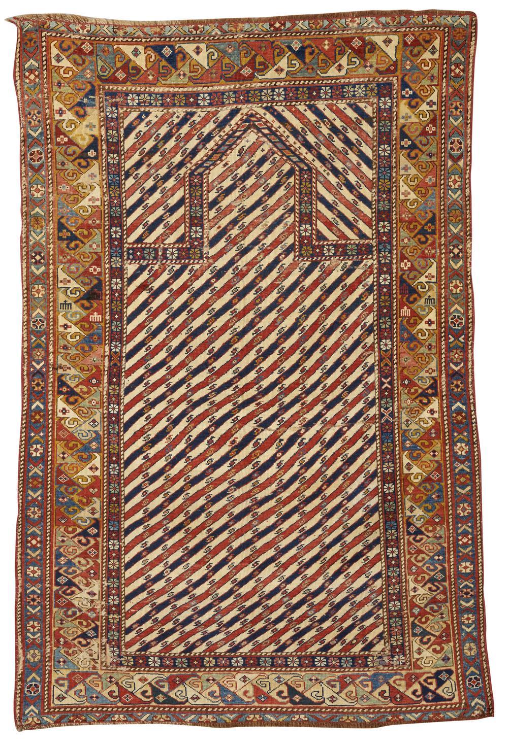 SHIRVAN PRAYER RUG, CAUCASUS, CA.
