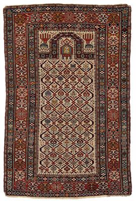 Shirvan prayer rug, repeating
