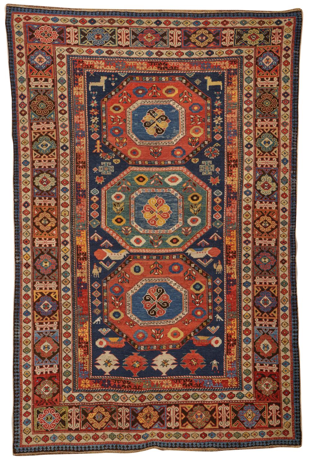 SHIRVAN RUG, CAUCASUS, CA.
