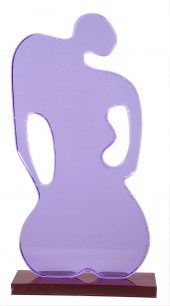 Shlomi Haziza lucite stylized