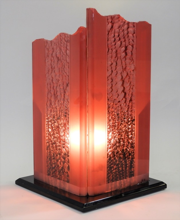 SHLOMI HAZIZA RED LUCITE