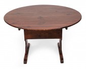 SHOE-FOOT HUTCH TABLE EARLY 20