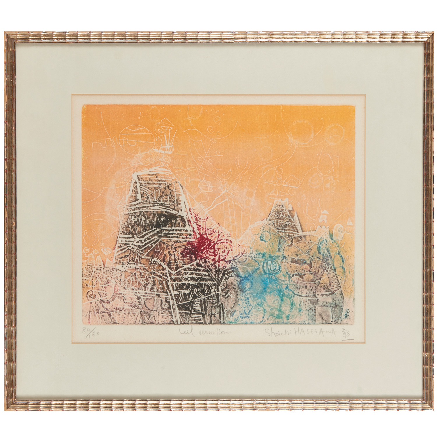 SHOICHI HASEGAWA, INTAGLIO PRINT