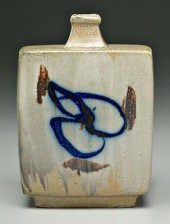 Shoji Hamada stoneware vase (J