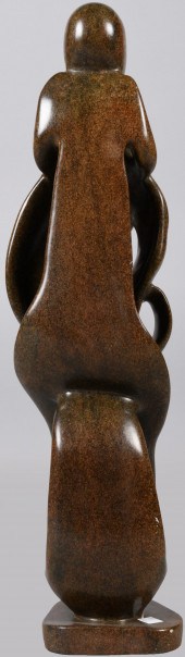 SHONA FIGURAL SOAPSTONE SCULPT