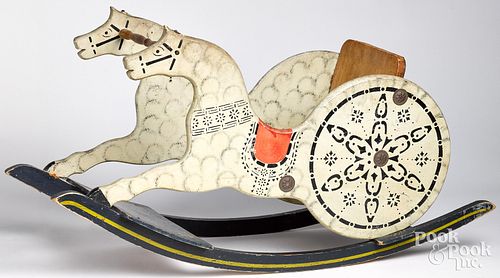 SHOO FLY WOODEN HORSE ROCKERShoo
