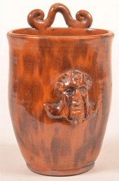 SHOONER REDWARE MOTTLE GLAZED