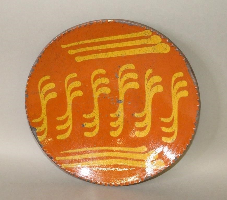 SHOONER SLIPWARE PLATEca. 1998