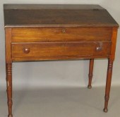 SHOP DESKca. 1830; in cherry a