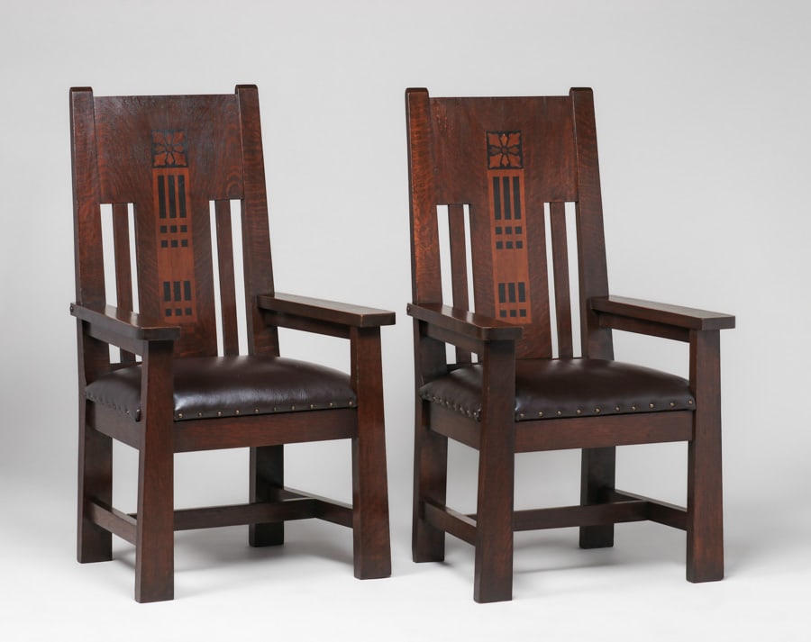 SHOP OF THE CRAFTERS PAIR INLAID