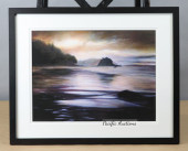 SHORELINE AT THE PACIFIC OCEAN
