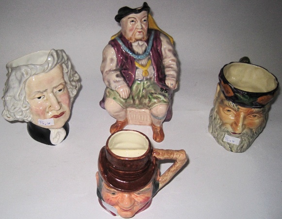 Shorter and Son Character Jug
