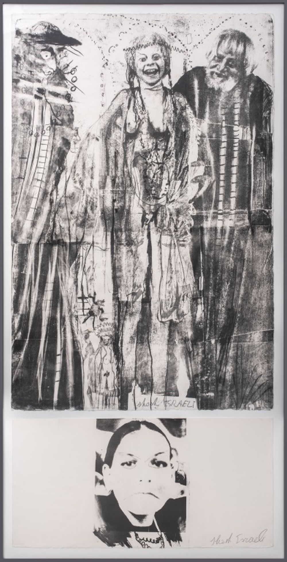 SHOSH ISRAELI SURREALIST FIGURAL