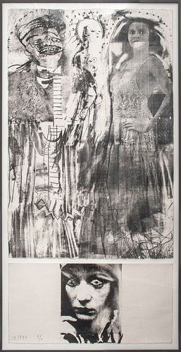 SHOSH ISRAELI SURREALIST FIGURAL