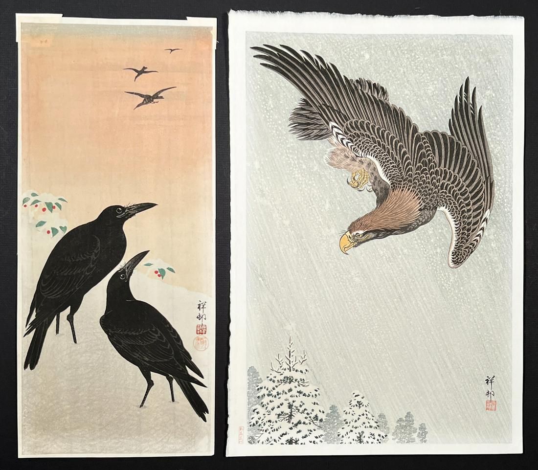 SHOSON (1877 - 1945), 2 JAPANESE
