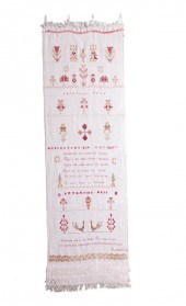 SHOW TOWEL.  Probably Pennsylv