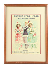 SHRADER DRUG CO. EUREKA STOCK