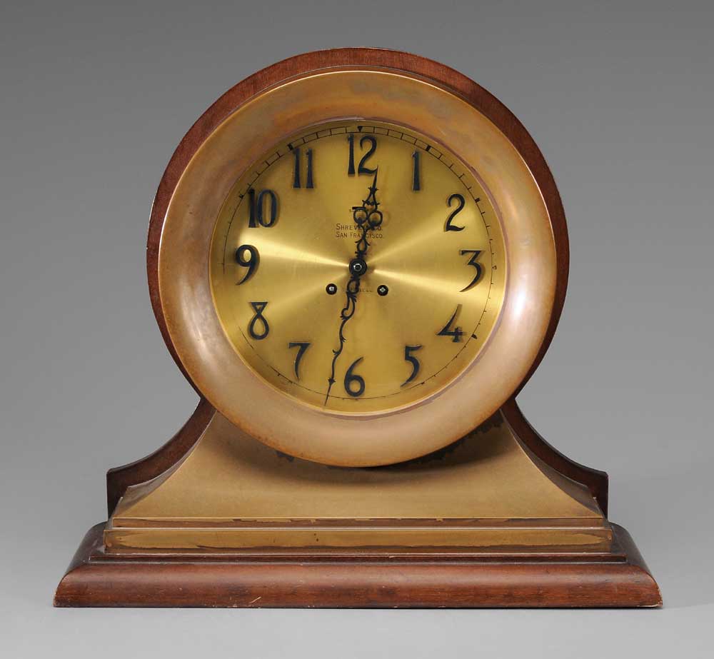 Shreve & Co. Ship's Bell Clock