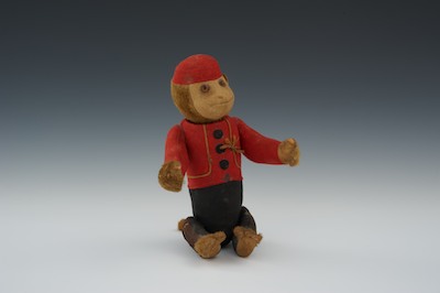 Shuco Ye-No Bellhop Monkey Toy