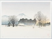 SHUFU MIYAMOTO WOODBLOCK SNOW