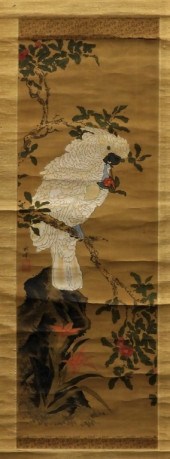 SHUKI OKAMOTO PARROT ON ROCKER