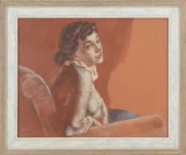SHULKIN PENSIVE YOUNG WOMAN 6