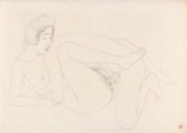 SHUNGA PENCIL SKETCH BY HASHIG