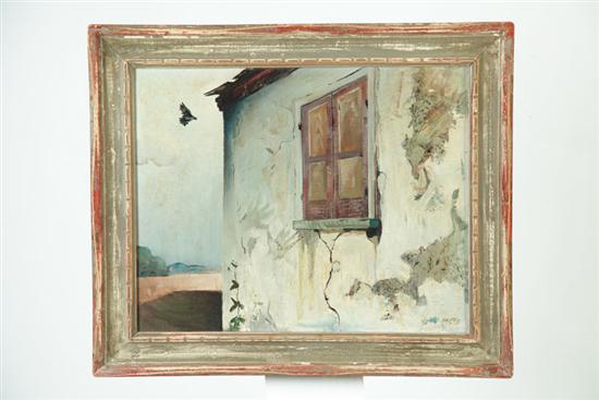 SHUTTERED WINDOW BY JOHN W. MCCOY
