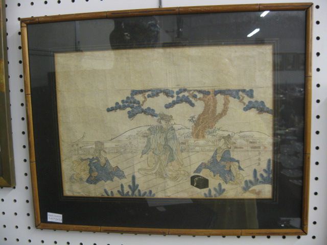 Shwiseu Japanese Wood Block Print