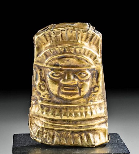 SICAN GOLD REPOUSSE DEPICTION OF