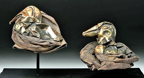 SICAN SILVER BIRDS W/ GOLD