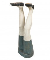 SICILIAN CARVED AND PAINTED WO